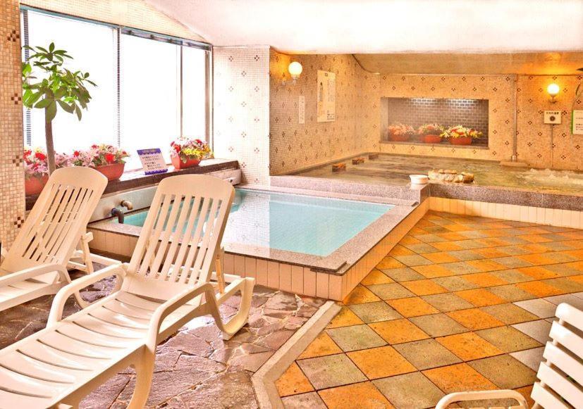 Capsule & Sauna Nippon Hotel ฟุกุยามะ ภายนอก รูปภาพ
